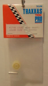 Vintage Traxxas #2796 WEISS Umlenkrad/Welle für TRX-1 Neu im Karton KF - Bild 1 von 1