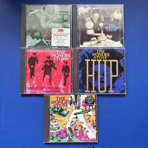 WONDERSTUFF - HUP/ELVIS/8 LEGGED/CONSTRUCTION/ON ROPES (5) CD ALBUMS. V.GOOD. - Picture 1 of 22