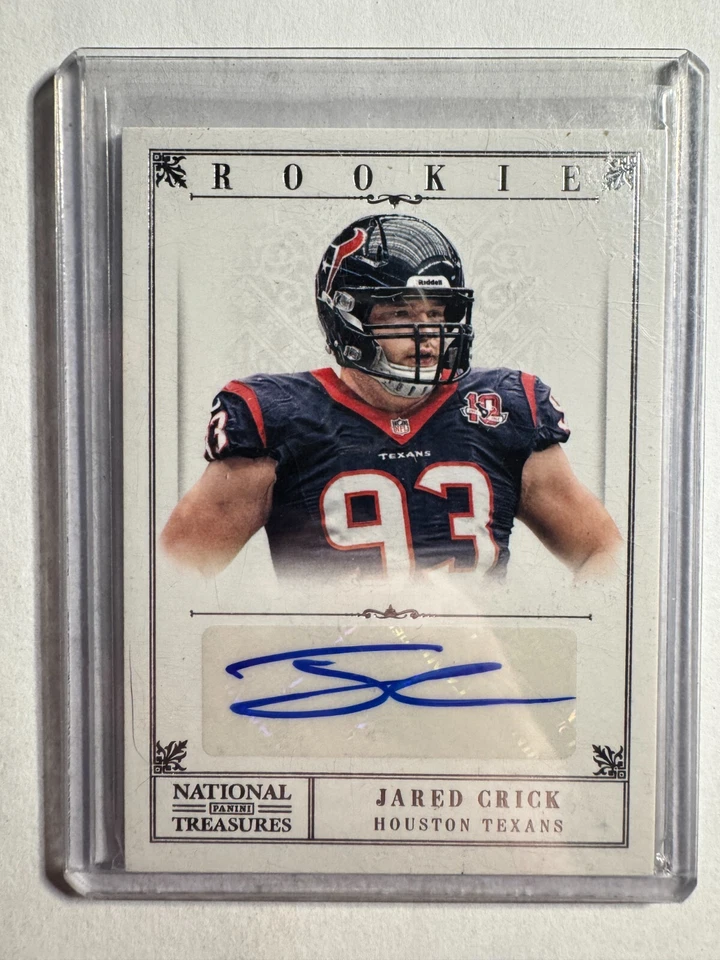 K290,447 - 2012 Panini National Treasures #242 Jared Crick Auto #/99 RC - Image 1 of 1