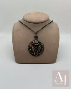 Vintage Boho Anhänger Mehrfarbig - Bild 1 von 4