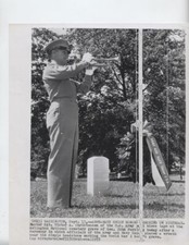 GENERAL PERSHING  BIRTHDAY CELEB 1955 ORIGINAL PHOTO WWI VINTAGE