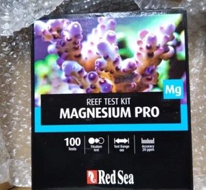 Red Sea MAGNESIUM PRO Reef Test Kit 100 Tests High Accuracy FASTP&P