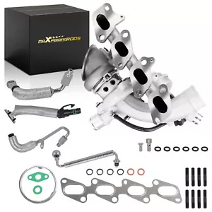 Turbocharger Turbo & Oil Line For Chevrolet Cruze LTZ Sedan 4-Door 1.4L 2011-16 - Picture 1 of 14