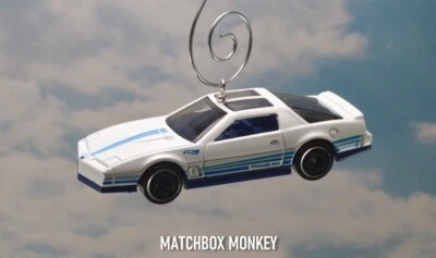 1984 Pontiac Trans Am Firebird Custom Christmas Ornament 1/64 Scale T/A Muscle - Image 1 of 4