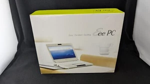 RARE New Sealed Asus Eee PC 901 – White Netbook, 12GB SSD, Win XP, Collector - Picture 1 of 8