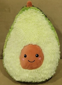 Squishable 15" Avocado Plush Comfort Food With Smiley Face - Picture 1 of 2