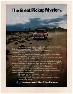 Camión camioneta International 1973 anuncio impreso original ~ envío rápido ~ - Imagen 1 de 1