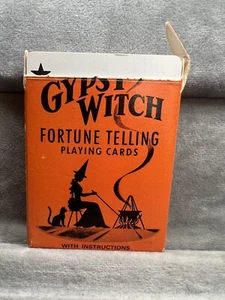 Gypsy Witch Fortune Telling Playing Cards with Instructions Deck of Cards - Picture 1 of 5
