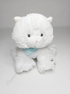 Peluche/Doudou Coco Chat Blanc Nez Rose Bandana Bleu Les Amis 15cm Medium  Kaloo - Picture 1 of 5
