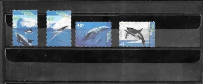 AUSTRALIA ANTARCTICA 1995. WHALES & DOLPHINS SET. VERY FINE USED. AS PER SCAN. - Image 1 of 3