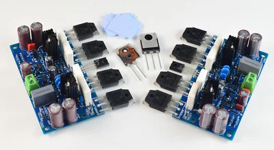 Placa amplificador HiFi 2.0 canales módulo de alimentación de audio 150W + 150W KIT HÁGALO USTED MISMO/ensamblado Foto 1 de 4