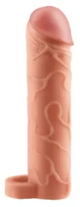 Gummi Penishülle Sleeve hautfarbig 2" - Bild 1 von 4