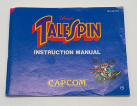 TaleSpin Nintendo NES manual de instrucciones FRA