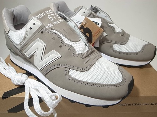 New Balance OU576FLB Flint Grey Made in England larghezza D sneaker uomo Us9 5