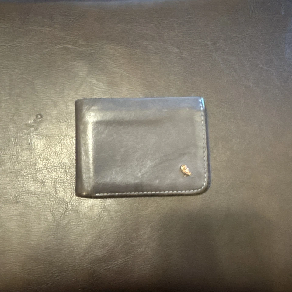 Bellroy Hide and Seek Wallet Gray and blue Leather RFID Protected  - Image 1 of 4