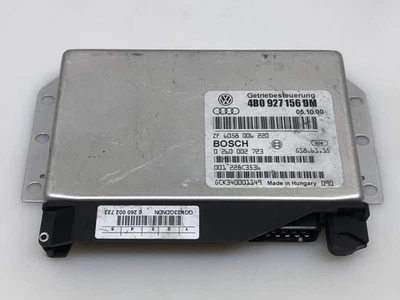 Audi A6 S6 C5 4B Transmission Control Module 4b0927156dm 0260002723 ZF6058006220 Foto 1 de 4