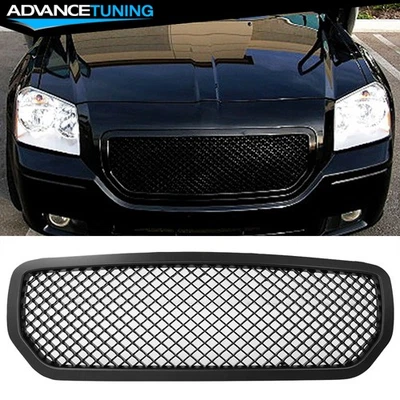 Fits 05-07 Dodge Magnum Black Front Bumper Upper Mesh Grille Grill Guard — 第 1/4 张图片