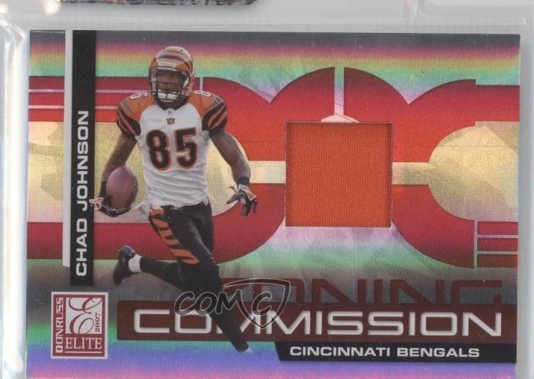 2007 Donruss Elite Zoning Commission Jerseys Prime /50 Chad Johnson #ZC-16 - Image 1 of 2