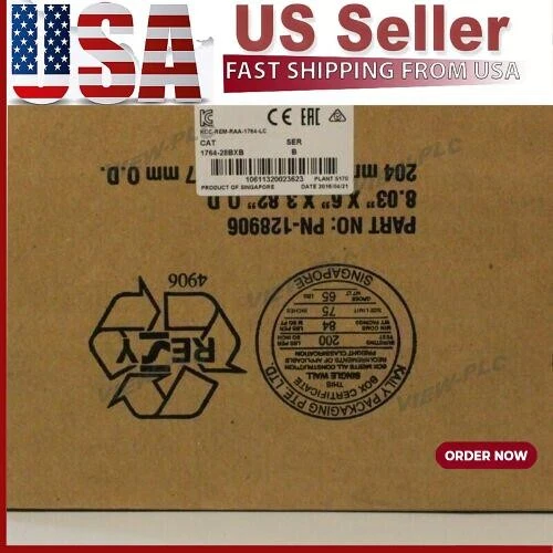 2023 AB 1764-28BXB SER B MicroLogix 1500 28 Point Controller New Factory Sealed - Image 1 of 1