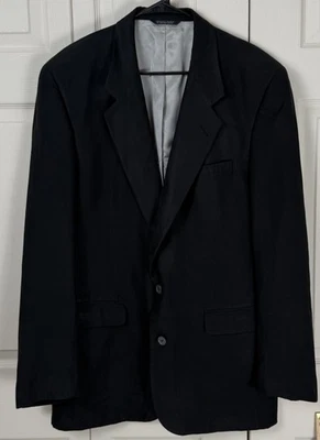 Christian Dior Le Connaisseur Blazer Mens Black 43L Sport Coat Dinner Jacket - Image 1 of 4