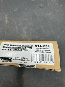 Dorman 974-034 Tire Pressure Monitoring System Sensor-TPMS Sensor - Picture 1 of 2