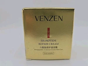 VENZEN Six Peptide Repair Cream Anti-Wrinkle Moisturiser 50g - Picture 1 of 6