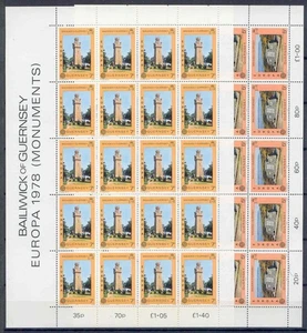 GUERNSEY 1978 Europa 2 MF MNH** - Picture 1 of 1