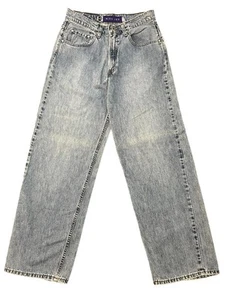 Vintage Levi Silver Tab Wide Leg Baggy Women’s 8M Light Wash Jeans - Picture 1 of 7