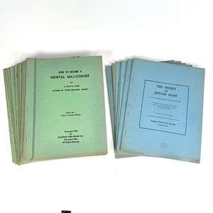 Vintage How To Become A Mental Millionaire Self-help Courses J Martin Kohe  1953 - Bild 1 von 22
