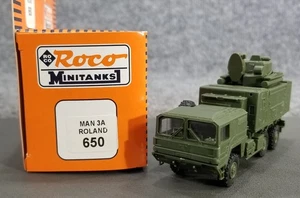 Roco Minitanks HO 1:87 650 MAN 3A ROLAND 6X6 MILITAR IOB AUSTRIA - Imagen 1 de 12