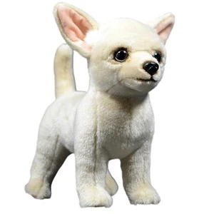 FRANKIEZHOU Simulation Chihuahua 10Dog Stuffed AnimalsRealistic Dog ToyPuppy Dog - Picture 1 of 8