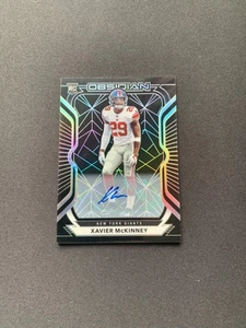2020 Obsidian Xavier Mckinney Rookie Auto /150 - Picture 1 of 2