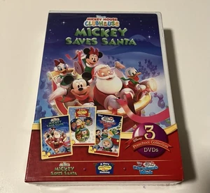 Disney Preschool Collection DVD 3-Disc Set Mickey rettet Santa Weihnachten Neu - Bild 1 von 3
