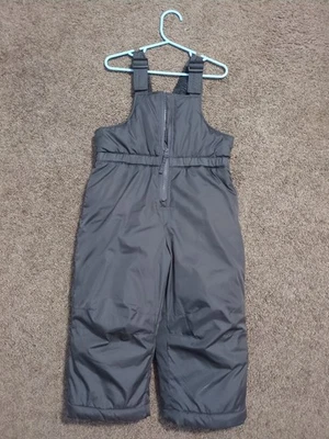 Baberos de nieve Toughskins gris oscuro talla 3T - ¡Excelente estado! Foto 1 de 3