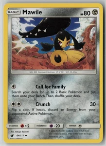 Mawile 64/111 Pokemon Invasión Carmesí Poco Común Ligeramente Jugado (LP) 1 - Imagen 1 de 2