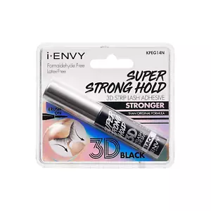 I Envy by 3D Lash Glue Super Strong Hold (Black) Brush on Type, Formaldehyde Fr - Picture 1 of 12