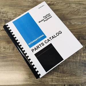 International TD15C Crawler Dozer Parts Manual Catalog Book PayDozer Assembly - Picture 1 of 7
