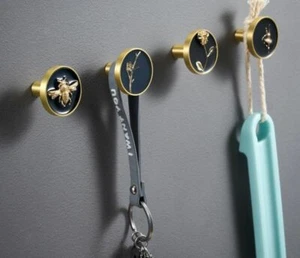 Wall Hanger Hooks Bathroom Indoor Kitchen Hallway Clothes Home Accessories  - Bild 1 von 22