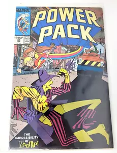Power Pack #34 GENNAIO 1987 - Marvel VF+ NUOVO MAI letto fumetto - Foto 1 di 1