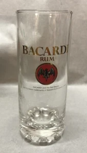 Bacardi Rum Tall Glass. Vintage New Old Stock. - Picture 1 of 4