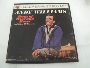 Andy Williams - Days Of Wine And Roses VG+ Original 7&1/2 IPS REEL 1963 TESTED - Foto 1 di 4