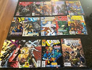 Earth X-Men X-Man Wolverine Lot of 14 Marvel Comics Books high grade 1st Issue