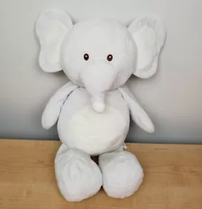 KellyToy Peluche Grigio Pallido Elefante Bambino Sonaglio Giocattolo 18” Peluche 2020 - Foto 1 di 10