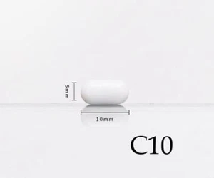 5pcs PTFE C10 10mm*5mm Magnetic Stirrer Mixer Stir Bar model C - Picture 1 of 1