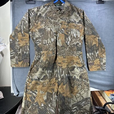 Vintage Cabela’s Real Tree Camo Coveralls Size Medium Regular Made in USA  - Image 1 of 4