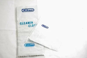 2 NIKON CAMERA LENS FILTER CLEANING CLOTHS - Picture 1 of 2