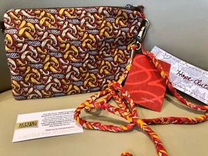 Bandolera Saribari Hope Clutch II Tela Paisley Desmontable Muñequera Trenzada Sari - Imagen 1 de 4