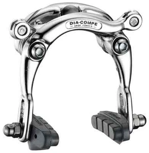Dia-Compe DC-750 CenterPull Front Brake Caliper 60-78mm Silver Road Free Shipper - Picture 1 of 13