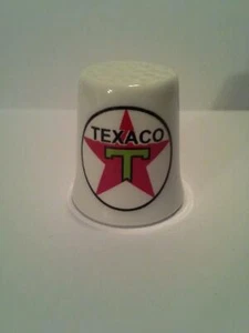 Up4Bid Texaco Benzin Sammlerstück Porzellan Fingerhut - Bild 1 von 1