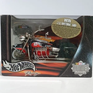 Hot Wheels Racing Nascar Thunder Rides Sprint Motorcycle Model 55733 #45 - Picture 1 of 6